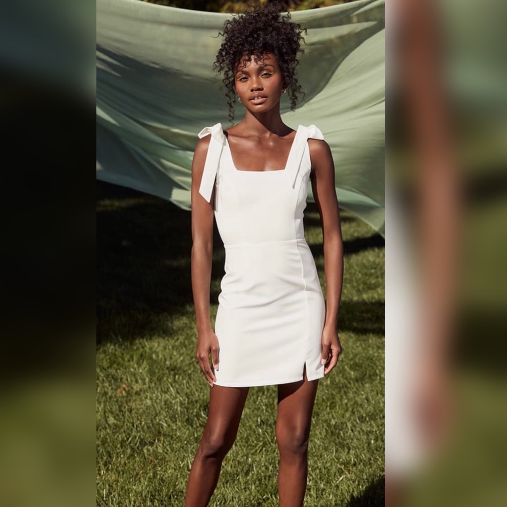Lulus White Mini Dress